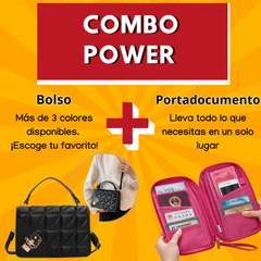 Combo bolso + portadocumento